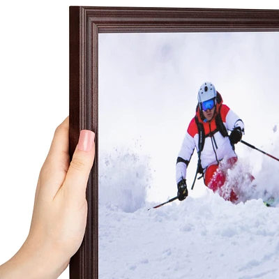 ArtToFrames 8x10 Inch  Picture Frame, This 1 Inch Custom Wood Poster Frame is Available in Multiple Colors, Great for Your Art or Photos - Comes with Regular Glass and  Corrugated Backing (A9DY)