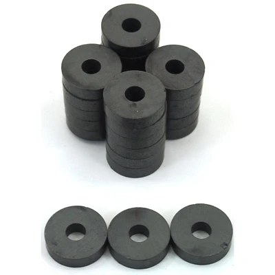 25 Round Disc Ferrite Magnets Crafts Hobby Home Model Fridge Office Part 3/4"