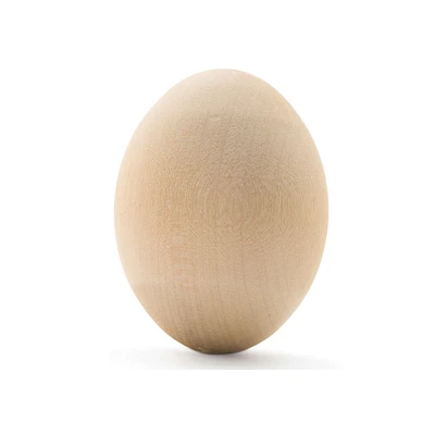 Wooden Eggs Unfinished Multiple Sizes Available, Craft Eggs Easter Ornaments | Woodpeckers