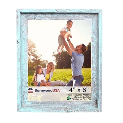 Rustic Farmhouse Signature Series Tabletop Reclaimed Wood Picture Frame