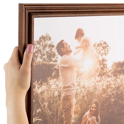 ArtToFrames 9x24 Inch  Picture Frame, This 1.25 Inch Custom Wood Poster Frame is Available in Multiple Colors, Great for Your Art or Photos - Comes with 060 Plexi Glass and  Corrugated Backing (A17FO)