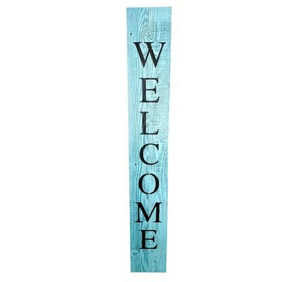 Rustic Farmhouse 5ft Vertical Front Porch Welcome Sign