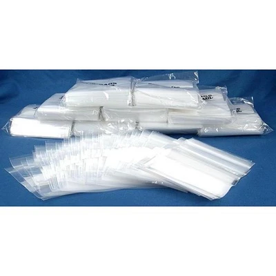 1000 Zipper Plastic Bags Resealable Block Baggies 4" x 4"