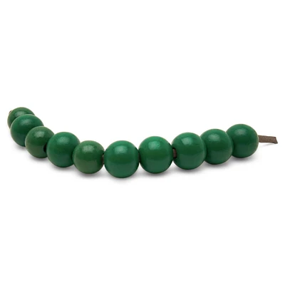 Colored Wooden Beads, Round