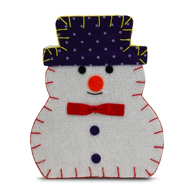 Snowman Gift Box - Large 6.75" x 5.5" x 2.25"