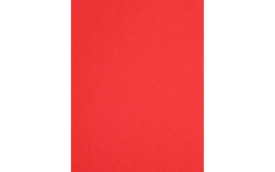 PA Paper Accents Muslin Cardstock 8.5" x 11" Scarlet, 73lb colored cardstock paper for card making, scrapbooking, printing, quilling and crafts, 25 piece pack