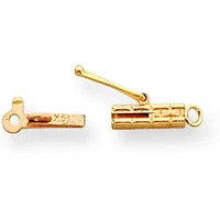 14K Gold Barrel Clasp 8.3mm