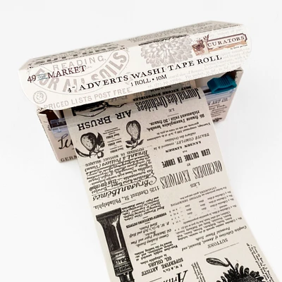 49 And Market Curators 4" Washi Tape Roll-Adverts