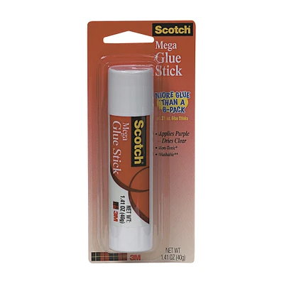 3M Scotch Mega Glue Stick, 1.41 oz.