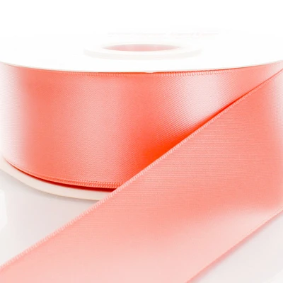 4" Double Faced Satin Ribbon 238 Lt. Coral 3yd