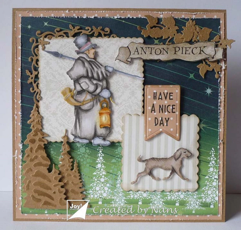 Joy! Crafts Joy! Craft Die - Anton Pieck Guard with Dog