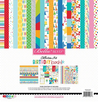 Bella Blvd Collection Kit 12"X12"-Birthday Bash