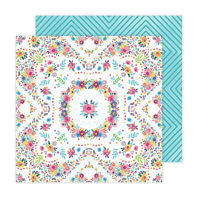 Paige Evans Blooming Wild Double-Sided Cardstock 12"X12