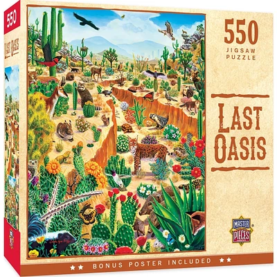 MasterPieces Last Oasis 550 Piece Puzzle