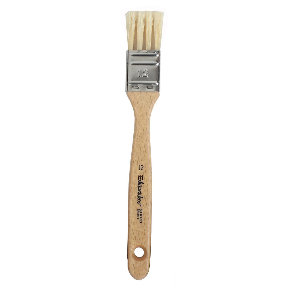 Enkaustikos Slotted Brush