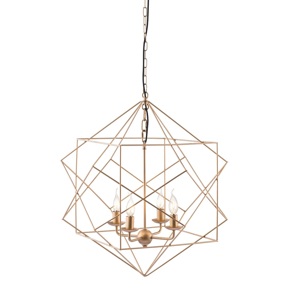 Modern Home 72.5" Gold Solid Ceiling Light Fixture