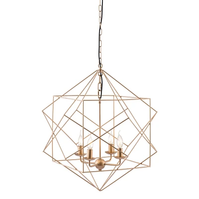 Modern Home 72.5" Gold Solid Ceiling Light Fixture