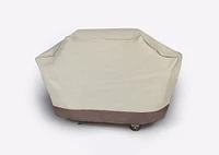 LB International Embossed Durable Outdoor Patio Full Premium Gas Grill Cover - Taupe