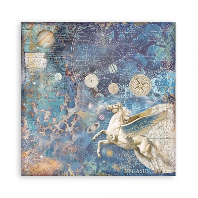 Stamperia Backgrounds Double-Sided Paper Pad 12"X12" 10/Pkg-Cosmos Infinity, 10 Designs/1 Each