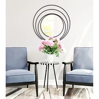 Zuo Modern Luna Round Mirror Black