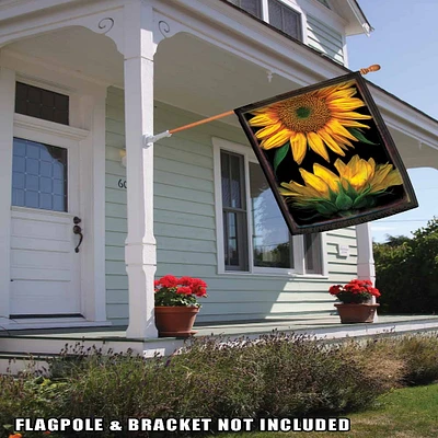 Toland Home Garden Sunflower Outdoor House Flag 40" x 28"