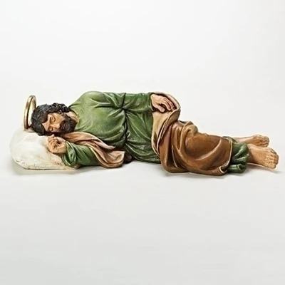 Roman 22.25" Sleeping St Joseph Figure Tabletop Decor