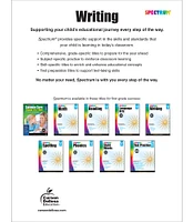 Spectrum First Grade Writing Workbook, Ages 6 to 7, Grade 1 Writing, Informative, Opinion, Letters, and Story Writing Prompts, Writing Practice for Kids - 112 Pages