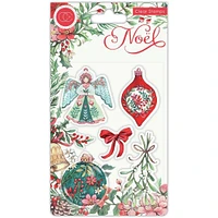 Craft Consortium Noel Stamp Set - Decorations