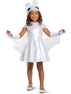 Child's Classic How To Train Your Dragon 3 Light Fury Costume