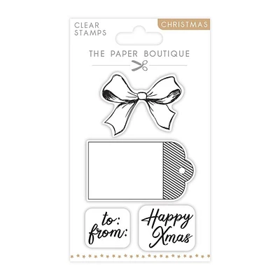 The Paper Boutique  Gift Tags A6 Stamp Set