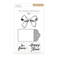 The Paper Boutique  Gift Tags A6 Stamp Set