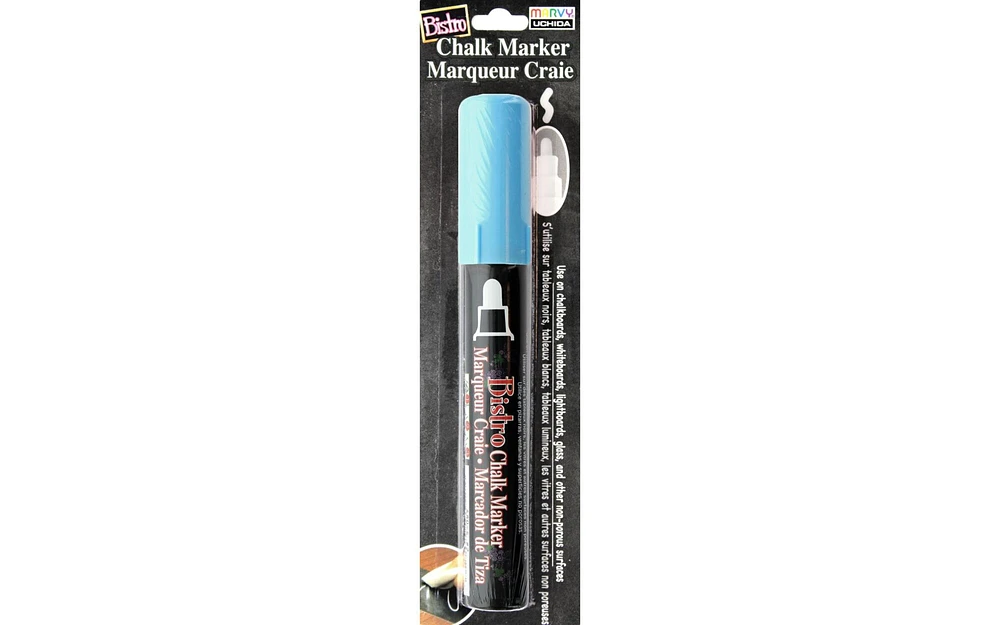 Uchida Bistro Chalk Marker Broad Card Fluor Blue