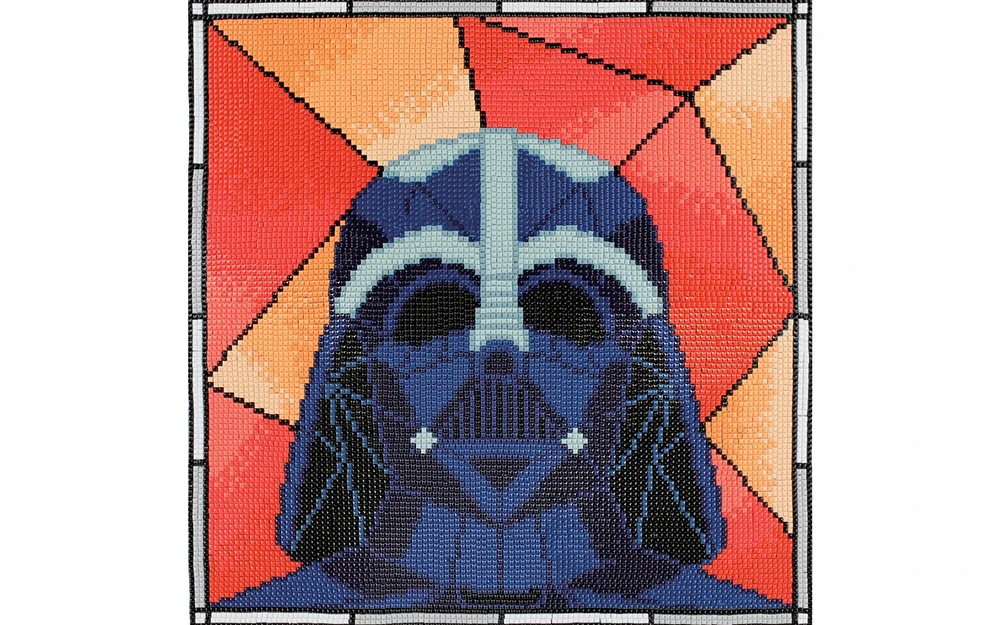 Diamond Painting Kit Intermed Darth Vader Stain Gl