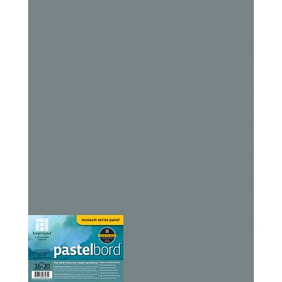 Ampersand Art Pastelbord, 16" x 20" Gray