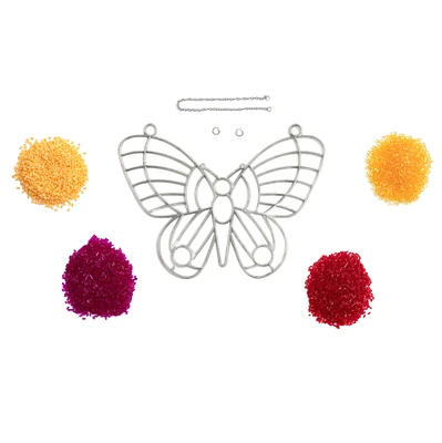 Colorbok Makeit & Bakeit Melting Crystal Suncatcher-Butterfly