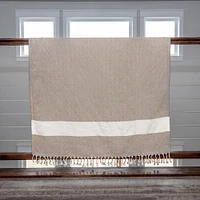 Deerlux 100% Cotton Turkish Bath Towel, 40" x 70" Diamond Peshtemal