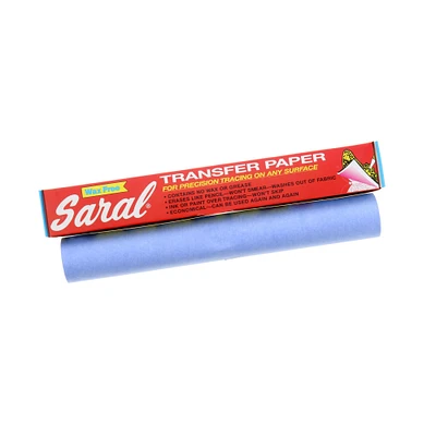 Saral Transfer Paper, 12" x 12 ft. Roll, Blue, Non-Photo
