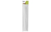 Essentials By Leisure Arts Arts Chenille Stem 12" 3mm White 25pc