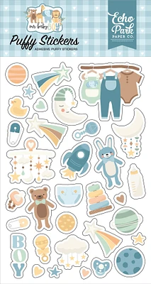 Our Baby Boy Puffy Stickers-