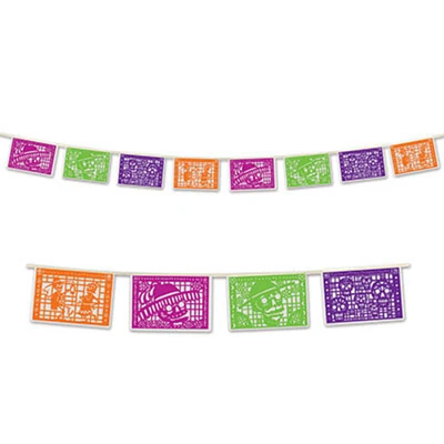 Day Of The Dead Picado Banner