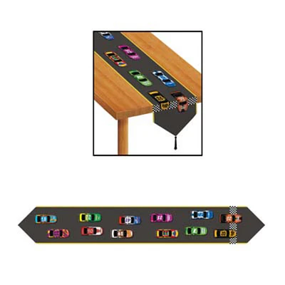 Printed Racing Table Runner Party Accessory