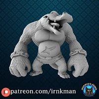 Kludge from Irnkman Minis. Total height apx. 48mm. Unpainted resin miniature
