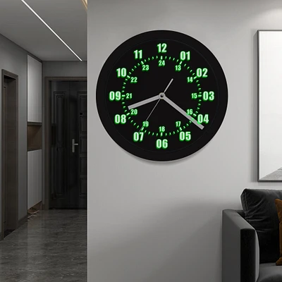 Kitcheniva Modern Luminous Round LED Wall Clock
