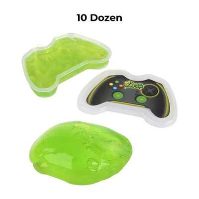 Game Controller Slime - 12 Count 31/2 inches Display box | Gaming fun with our innovative controller-themed Slime, designed to enhance your gaming experience with its unique texture and vibrant colors | MINA