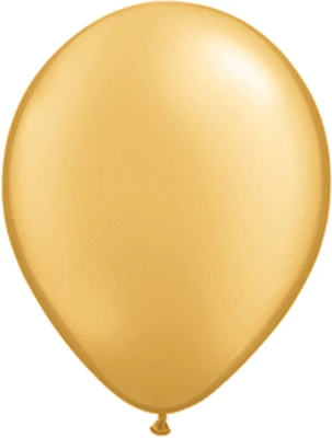 11'' Metalic Gold Latex Balloon