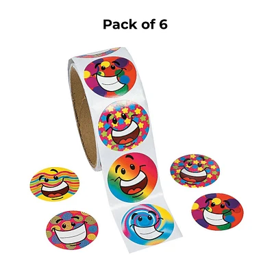 Classic Stickers Roll - 100 Count, Our Sticker Roll, offering bulk options, waterproof durability, and precision die-cut designs for all your labeling needs Premium Roll Labels
