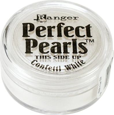 Ranger Perfect Pearls Pigment Powder .25Oz-Confetti White