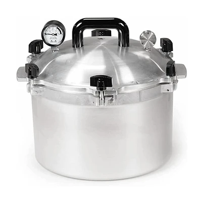 All American Pressure Cooker Canner for Home Stovetop Canning, USA Made for Gas or Electric Stoves, 15.5 quarts
