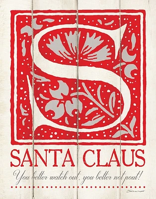 Santa Claus Poster Print by Stephanie Marrott - Item # VARPDXSM1707034