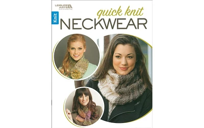 Leisure Arts Quick Knit Neckwear Knitting Book